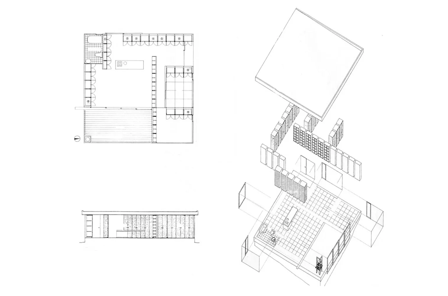 設計図面・アクソメ図