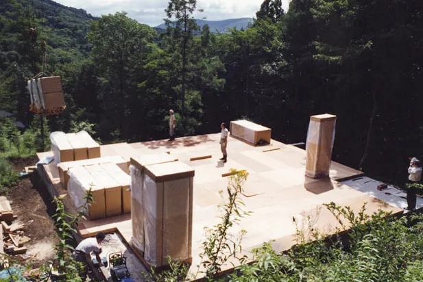 家具ユニットの設置