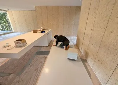 床仕上げ・完成